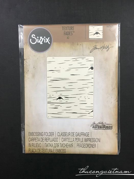 662431 - Khuôn Embossing Folder mẫu Birch